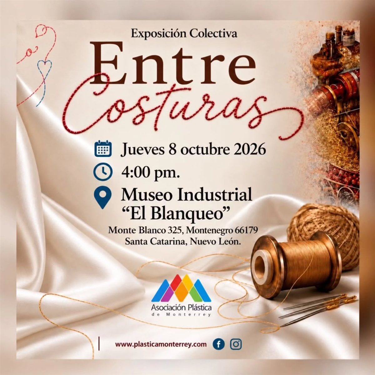 Entre Costuras — cartel o imagen del evento