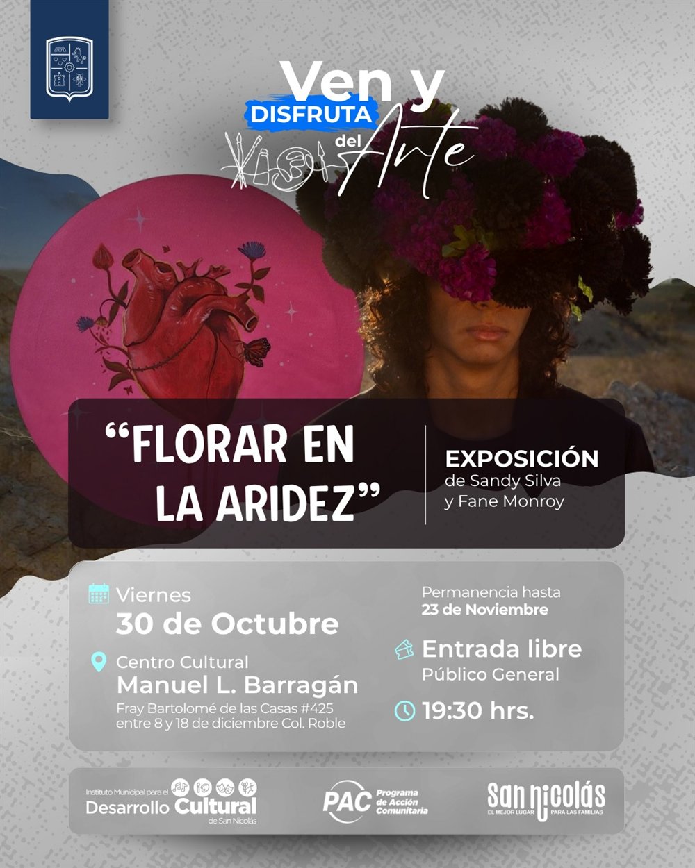 Florar en la Aridez — cartel o imagen del evento