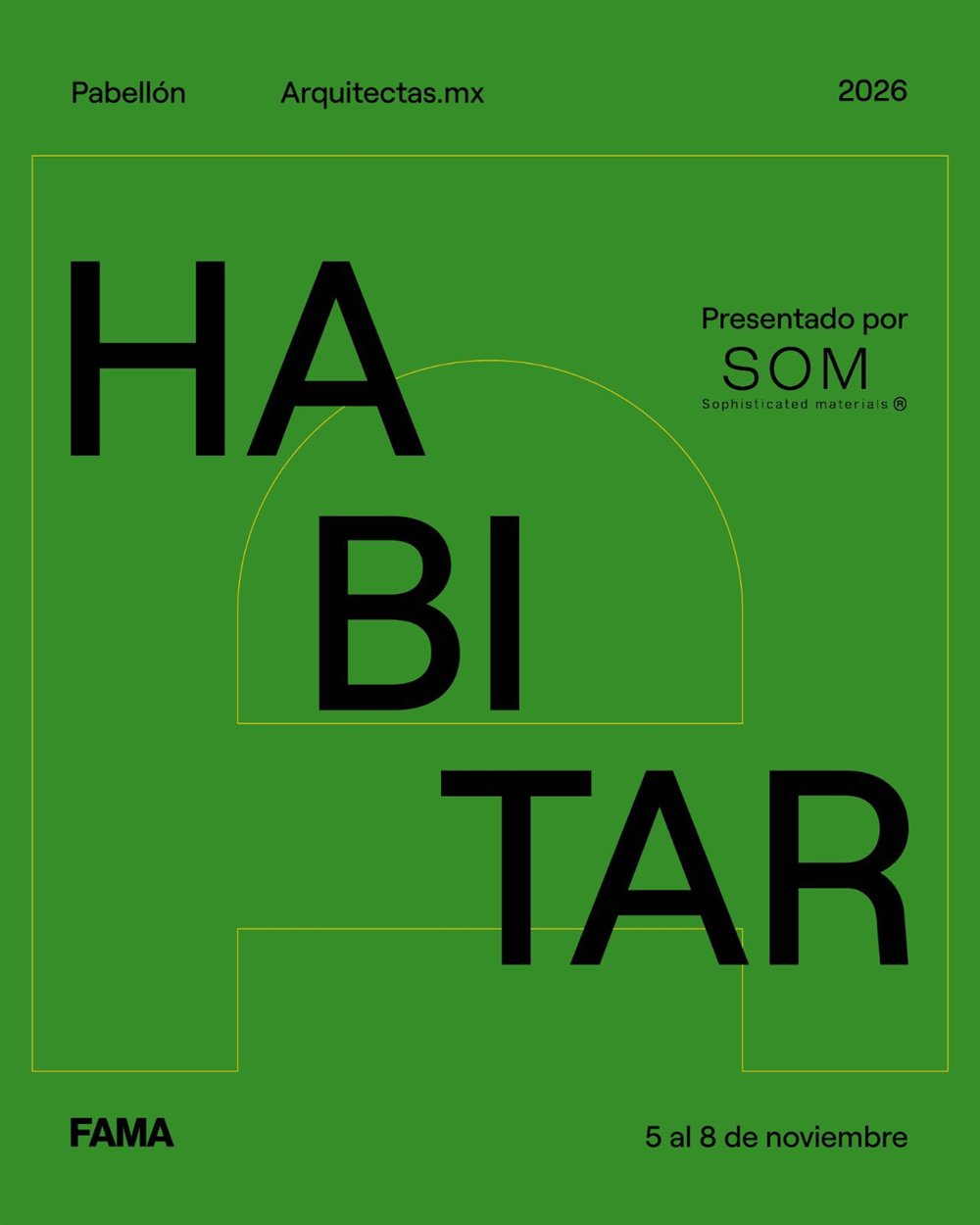 HA BI TAR · Pabellón Arquitectas — cartel o imagen del evento