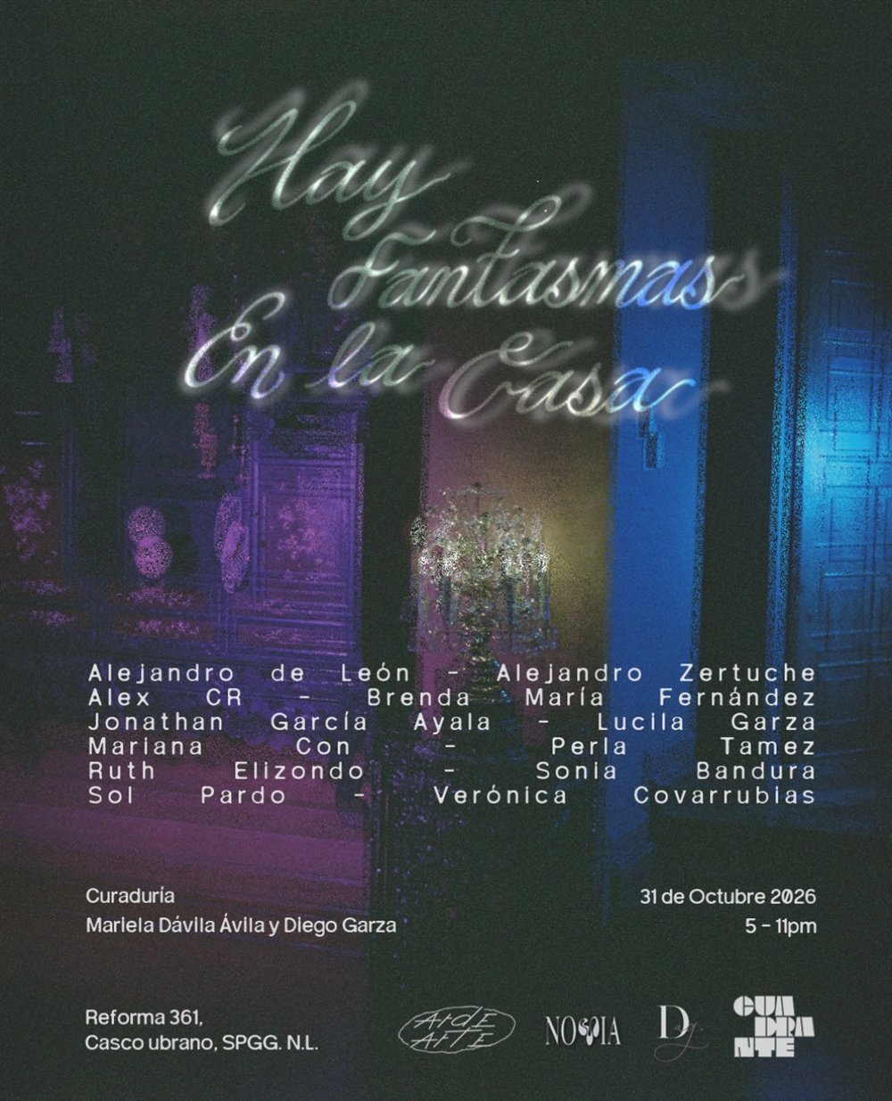 Hay fantasmas en la casa — cartel o imagen del evento