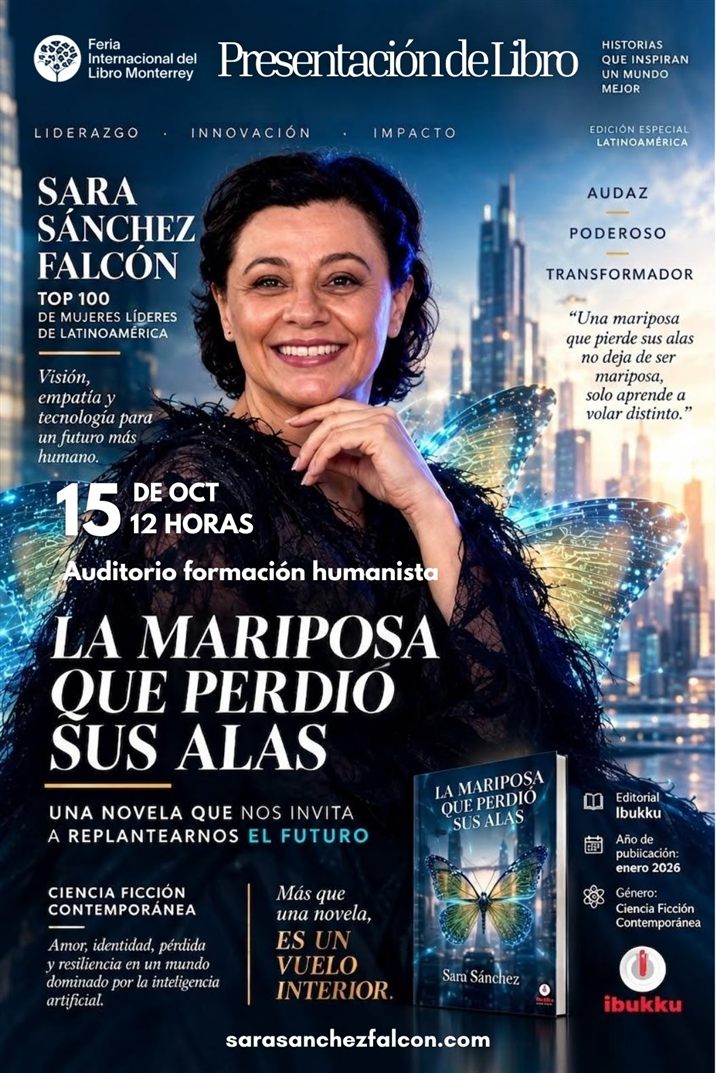 Presentación de “La mariposa que perdió sus alas” — cartel o imagen del evento