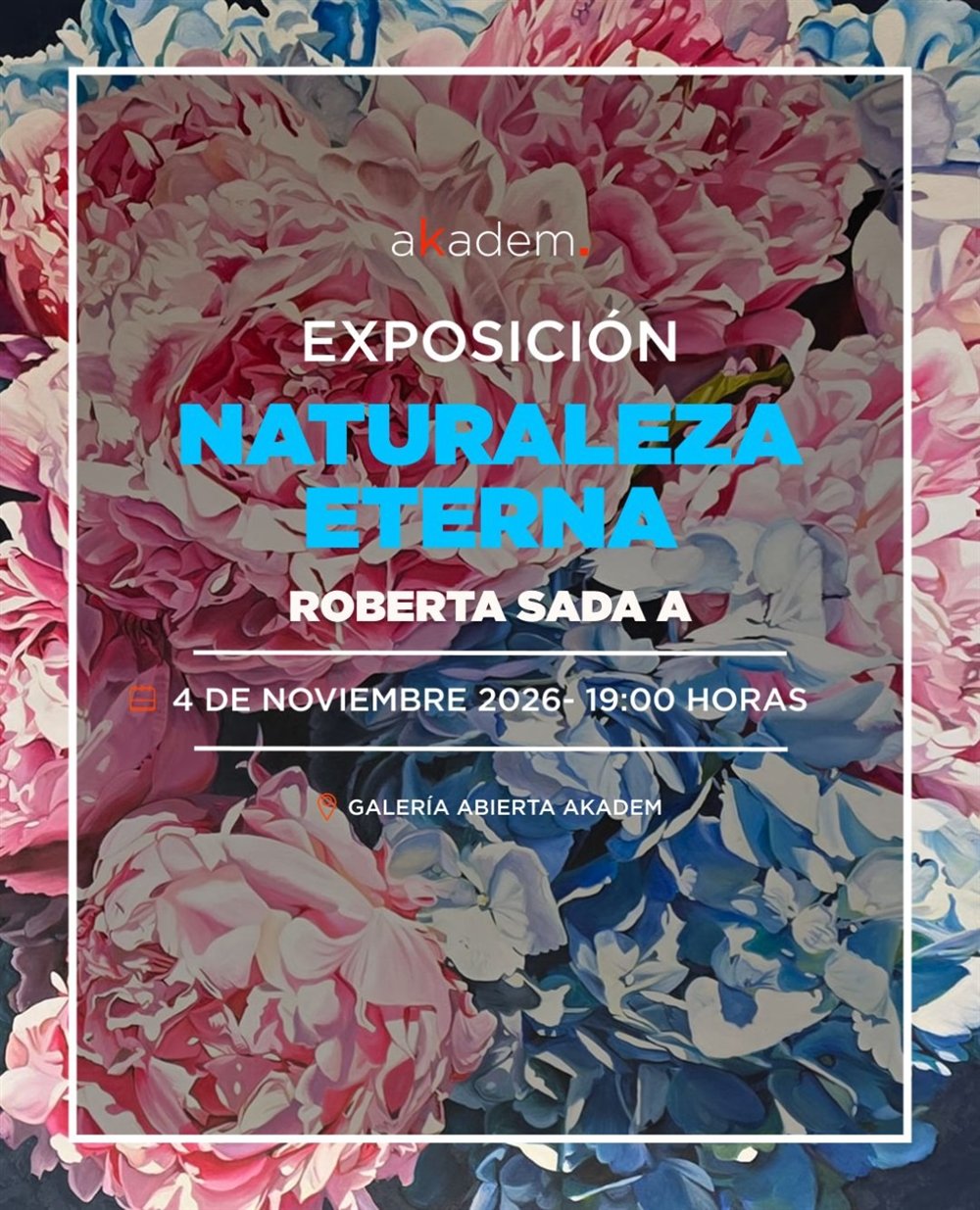 Naturaleza eterna — cartel o imagen del evento